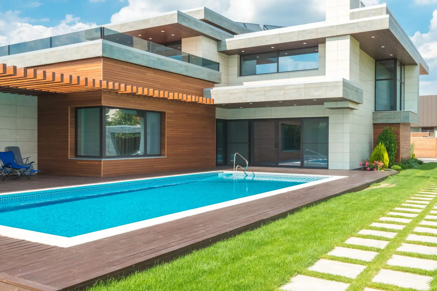 Swimming pool built in Myola, NSW